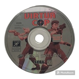 Virtua Cop (Sega Saturn, 1995) &ldquo;Not For Resale&rdquo; Game Only Tested!
