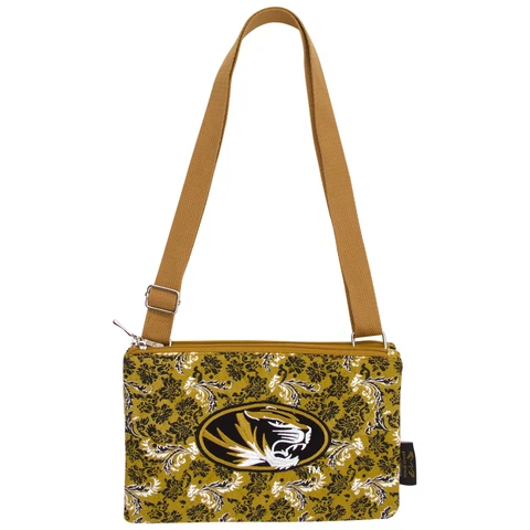 Women's Missouri Tigers Bloom Crossbody Purse Cover