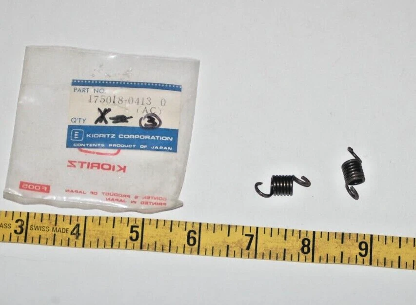Vintage NOS Echo/Kioritz Clutch Spring-1 each -P# 175 018 0413 0 /P# 17501804130 - Image 1 of 1