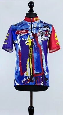 Camisa del equipo de ciclismo GONSO SWISS Max Hurzeler Rivella para hombre talla M Foto 1 de 4