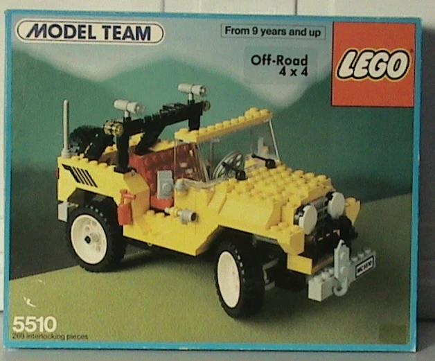 NEW Lego Model Team 5510 Off-Road 4x4 - Sealed Jeep 1986' - Image 1 of 1