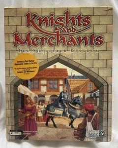 Knights and Merchants: The Shattered Kingdom Original Long Box and manual only - Picture 1 of 7