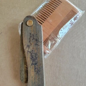Lichenberg Wood Buring,Beard Comb,One Of A kind, From Lighting Strike - Picture 1 of 4
