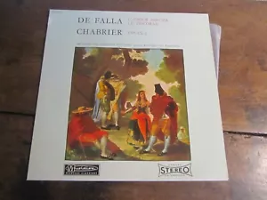LP. 33t - De Falla / Chabrier – L'amour Sorcier - Le Tricorne / España - Bild 1 von 4
