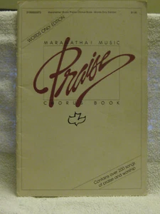 Maranatha! Cancionero Music Praise Chorus (solo palabras edición.) Chuck Smith Calvary - Imagen 1 de 6