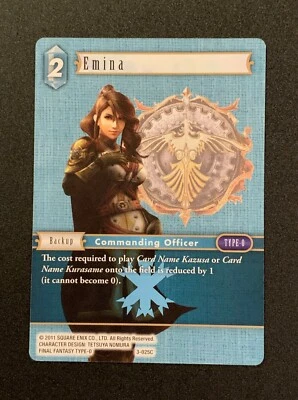 Emina 3-025C - Common - Opus 3 - Final Fantasy TCG - Image 1 of 3