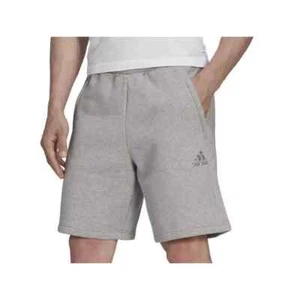 $40 Adidas Stadium Recycled BOS Mens FLEECE SHORTS - HT3858 - Heather Gray - L - Picture 1 of 4