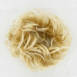 Crocchia chignon biondo dorato mechato biondo molto chiaro ref 17/24bt613 - Imagen 1 de 2