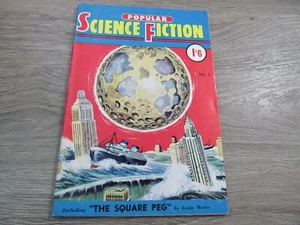 POPULAR SCIENCE FICTION ISSUE #6 RARE 50'S PULP AUSSIE SCIENCE FICTION DIGEST - Picture 1 of 3