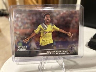 2022-23 Topps Stadium Club Chrome UEFA Club Competitions - #27 Karim Adeyemi - Image 1 of 2