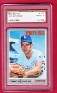 1970 TOPPS #315 LUIS APARICIO CHICAGO WHITE SOX PGS 8 NMNT-MINT - Picture 1 of 3
