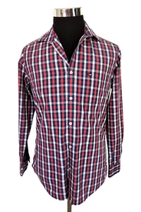 Camisa Deportiva Arrow Manhattan DELGADA Para Hombre Talla Mediana Multicolor Cuadros Mangas Largas - Imagen 1 de 17