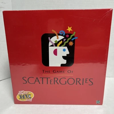 VINTAGE 90s THE GAME OF SCATTERGORIES CATEGORIES 1999 HASBRO FACTORY SEALED NEW - Image 1 of 4