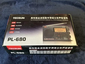 TECSUN PL680 PL-680 PLL FM/Stereo MW LW SW SSB AIR Band Japanese version NEW - Picture 1 of 3