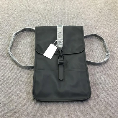 RAINS Backpack Mini Black One Size Waterproof Style 1280 Unisex Daypack Bag - Image 1 of 4