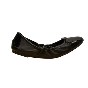 Michael Kors Joyce Damen-Ballerinas schwarz Leder gesteppt innen Größe 10M - Bild 1 von 10