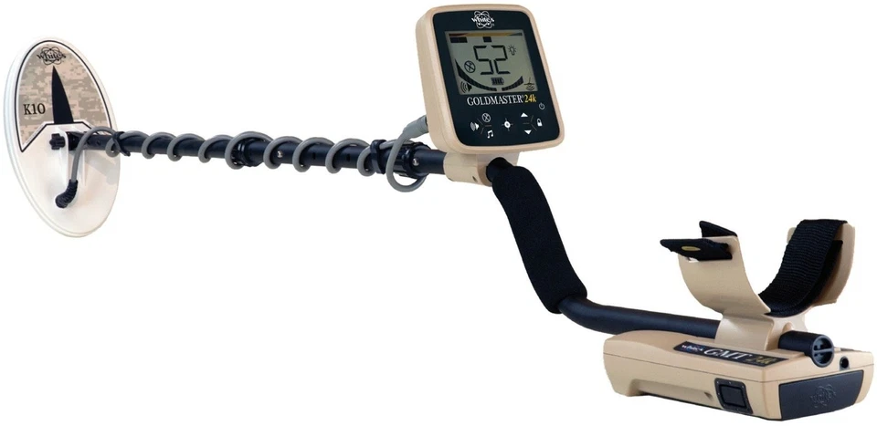 Detector de metais branco 24K novo com garantia de 2 anos - Imagem 1 de 1