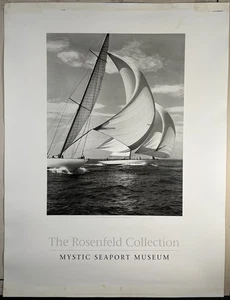 Zio & Nightwind 1939 Collezione Rosenfeld Mystic Seaport Museum Stampa 25x19 Vntg - Foto 1 di 12