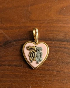 SUPER RARE Juicy Couture Gemini Charm Pink Vintage Y2K - Picture 1 of 5