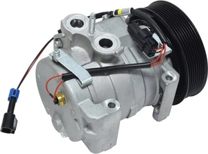 10S15C FOR FREIGHTLINER WESTERN STAR 8 GROOVE A/C COMPRESSOR - Picture 1 of 10