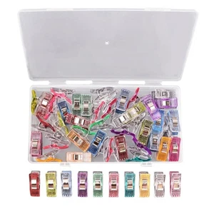 45 PCS Multi-Purpose Sewing Clips Quilting & Craft Binding Clip Assorted Color - Picture 1 of 6