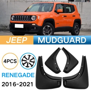 For 2014-21 Jeep Renegade Car Mud Flaps Splash Guard Mud guard Fender PP plastic - Picture 1 of 5