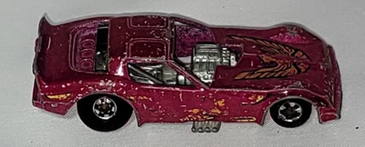 Hot Wheels 1977 Firebird Funny Car Purple & Orange Eagle Hong Kong Vintage - Imagem 1 de 4