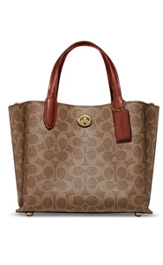 NWT Coach Willow Signature 24 Tote Bag - Picture 1 of 5