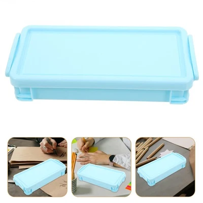  Large Pencil Case Storage Box Crayon Boxes Bulk Marker Organizer - Image 1 of 4