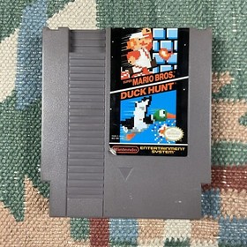 Super Mario Brothers & Duck Hunt - NES Nintendo Game Cart ONLY Untested