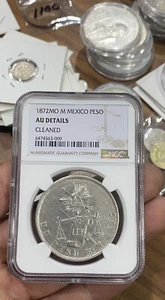1872 Mo M Un peso - Picture 1 of 3