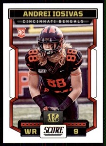 2023 Score Rookies #367 Andrei Iosivas - Cincinnati Bengals !