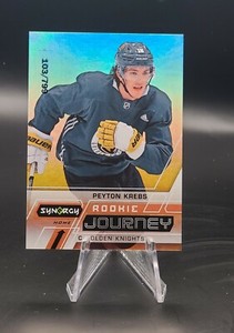 Upper Deck 2020-21 Synergy Peyton Krebs Rookie Journey #103/799 #RJ-PK Vegas