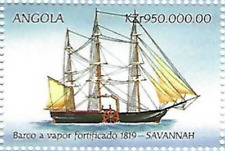 Angola #Mi1374 MNH 1999 Fortified Steam Boat Savannah 1819 [1089c YT1306]