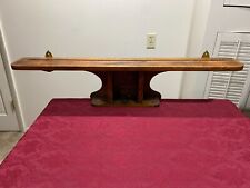 Antique Oak Wall Shelf - 38 inches wide x 8.5 inches high x 6 inches deep