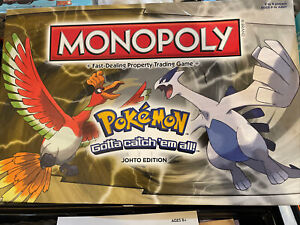 Monopoly Pokemon Johto Edition Board Game Hasbro
