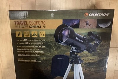 Celestron 70mm Travel Scope with Backpack - New - Image 1 of 3