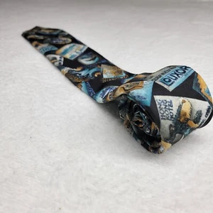 Silk Tie London Multicolor Hardy Amies - Picture 1 of 18