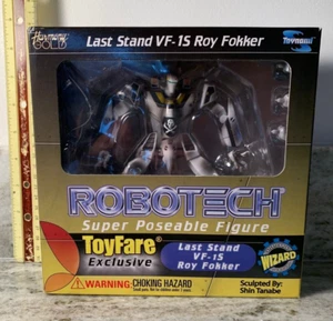 2002 Last Stand VF-1S Roy Fokker Action Figure By Toynami NOS - Picture 1 of 7