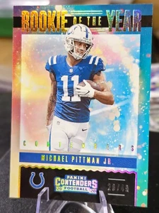 2020 Panini Contenders Michael Pittman Jr. Rookie Of The Year Contenders RC /49 - Picture 1 of 7