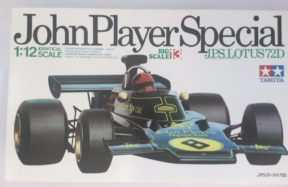 Lotus 72D, John Player Special, Tamiya Model 1:12 - Bild 1 von 3