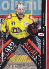 2016-17 German DEL Basic #398 Justin Schrors