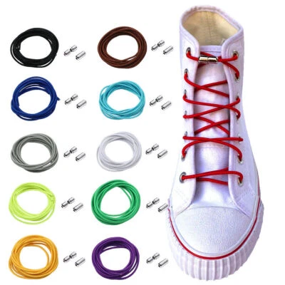 Lacci elastici flessibili triathlon corsa scarpe bambini con fibbia in metallo - Immagine 1 di 4