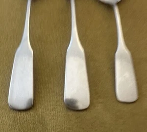 (2) Soup Spoons + Teaspoon WMF Cromargan PILGRIM Older Satin Stainless GERMANY - Picture 1 of 12