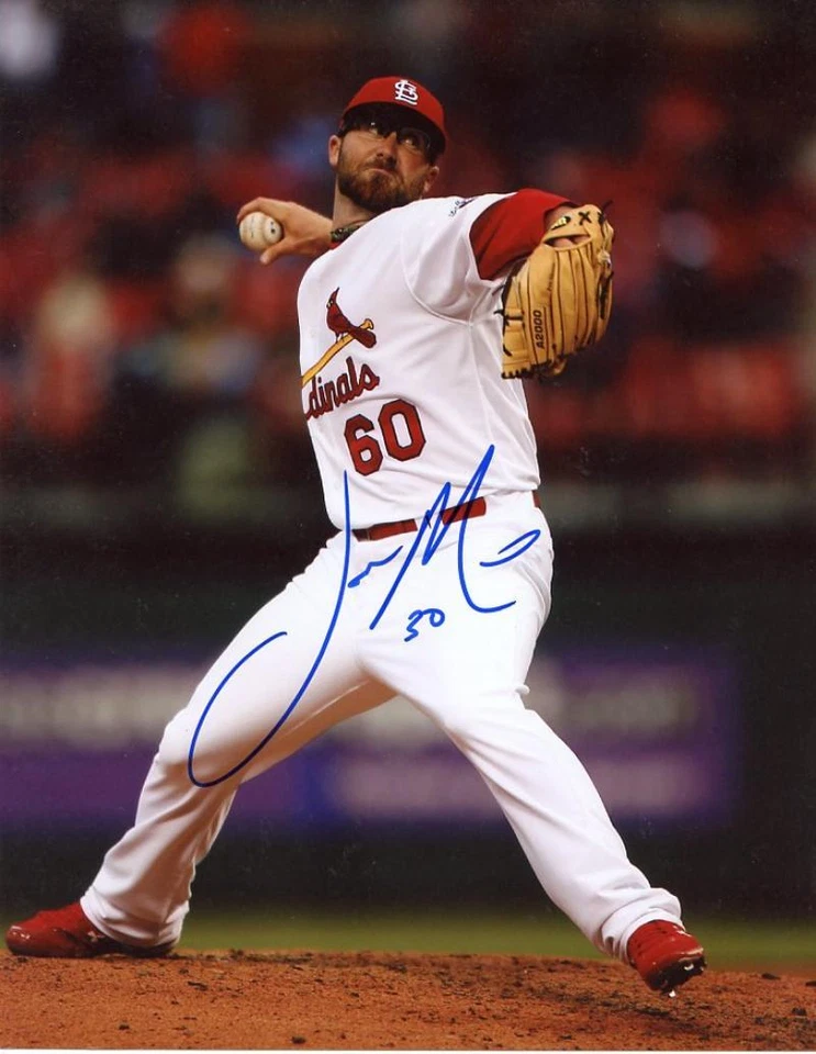 杰森·莫特圣路易斯红雀签名 8 X 10 照片带真品证明 — 第 1/1 张图片