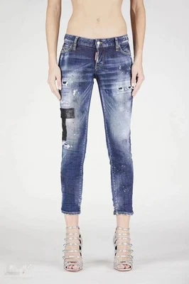 DSQUARED2 Woman Jeans New Light Ripped Wash Cool Girl Jeans all sizes - Image 1 of 2