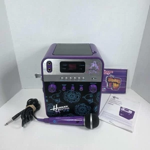 Sistema de karaoke Disney Hannah Montana HM950KC en color púrpura con micrófono + CD - Imagen 1 de 20