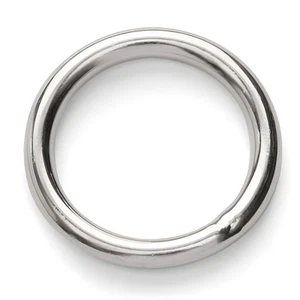 Paquete múltiple de anillos redondos soldados de 3x15 a 12x70 grado marino A4 de acero inoxidable de alta resistencia - Imagen 1 de 4