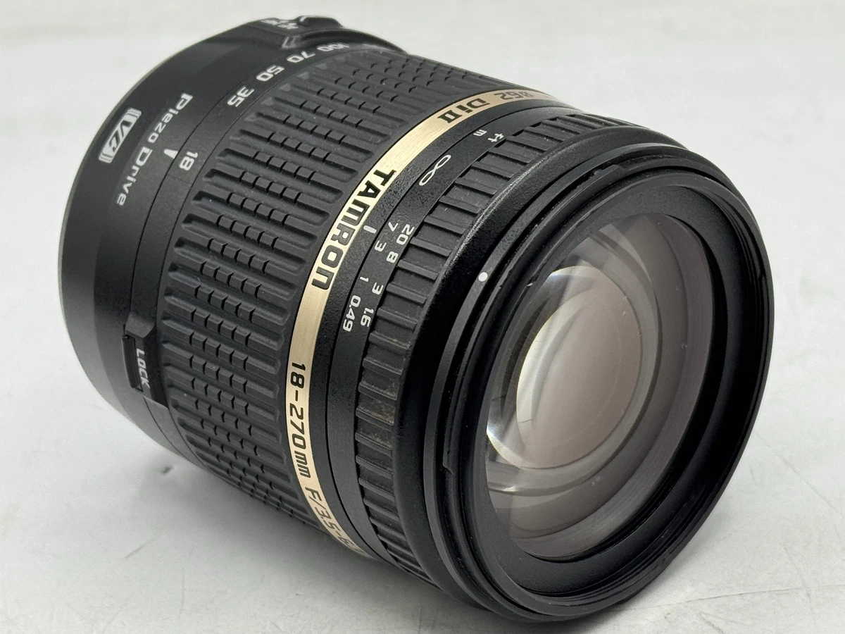 Tamron Di II Camera Lenses 18-270mm Focal f/3.5-6.3 Maximum
