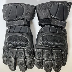 BILT Motorrad Reithandschuhe Herren Gr. 2XL schwarz Leder wasserdicht gepolstert - Bild 1 von 8